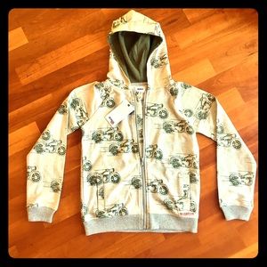 HUDSON boys zipper hoodie